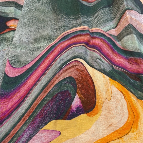 Mara Hoffman Yara Strapless Dress , Multi - Picture 7 of 14